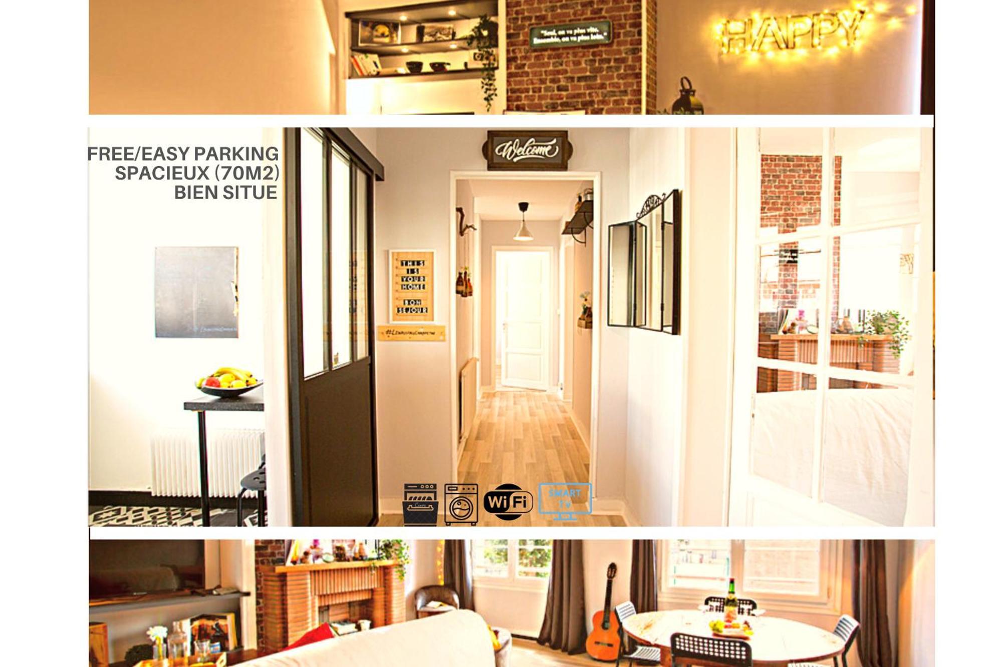 #Lindustriochampetre Free Parking, Bien Situe, Spacieux, Proche Clinique Rouen Zewnętrze zdjęcie
